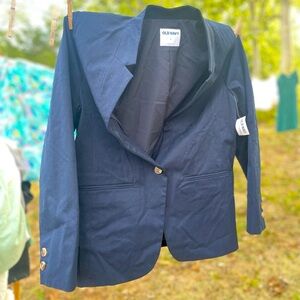 NWT Navy blue pixie Blazer old navy size Large